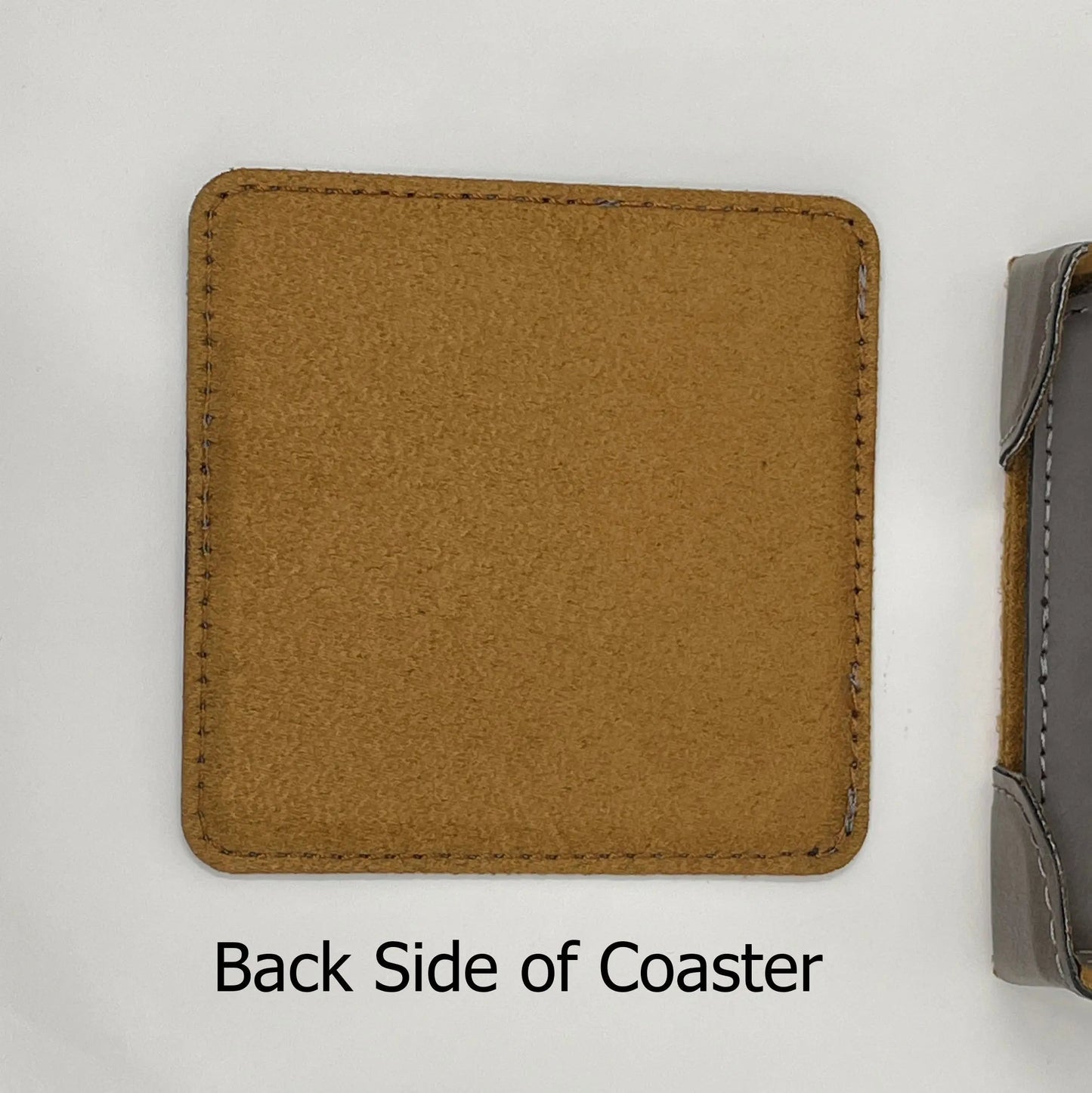 Personalized Coaster set with holder, Set of 6 custom coasters, Wedding Gift customized coasters, Personalized Gift, housewarming gift Joyful Moose