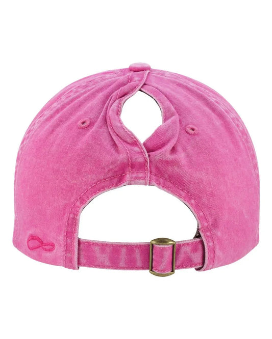 Cute Wine Hats – Leather Patch Baseball Cap for Women, Ponytail Opening, Perfect Wine Gift Joyful Moose