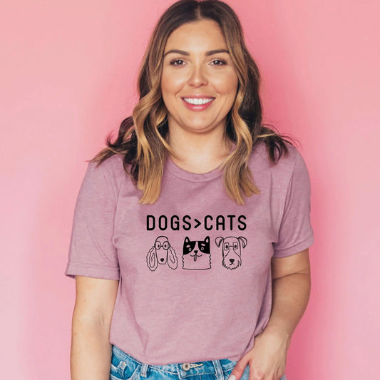 Dog tee for her, dog lovers gift ideas, Unisex dog lover T-shirt, Graphic Womens Shirt dogs, short sleeve puppy dog Tshirt, pet lovers shirt Joyful Moose