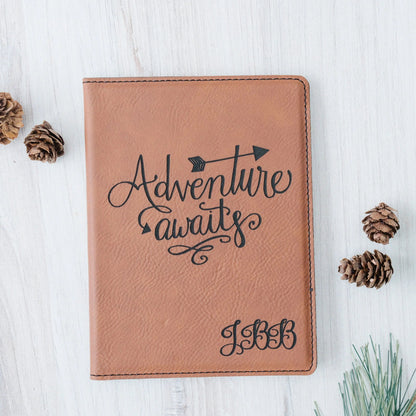 Personalized Passport Holders - Custom Engraved Passport Cover | Stylish Travel Accessory Gifts Joyful Moose