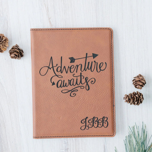 Personalized Passport Holders - Custom Engraved Passport Cover | Stylish Travel Accessory Gifts Joyful Moose