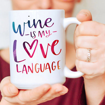 wine drinker Coffee Mug, love wine gift for her, funny gifts for wine lover, white wine gift idea, red wine gift mom, funny wine gifts Joyful Moose