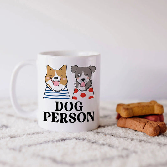 Dog Person Mug, Dog gift for her, Pet Gift Ideas, pet dog gift, dog person gift ideas, perfect gift dog mom, coffee cup with dog coffee mug Joyful Moose