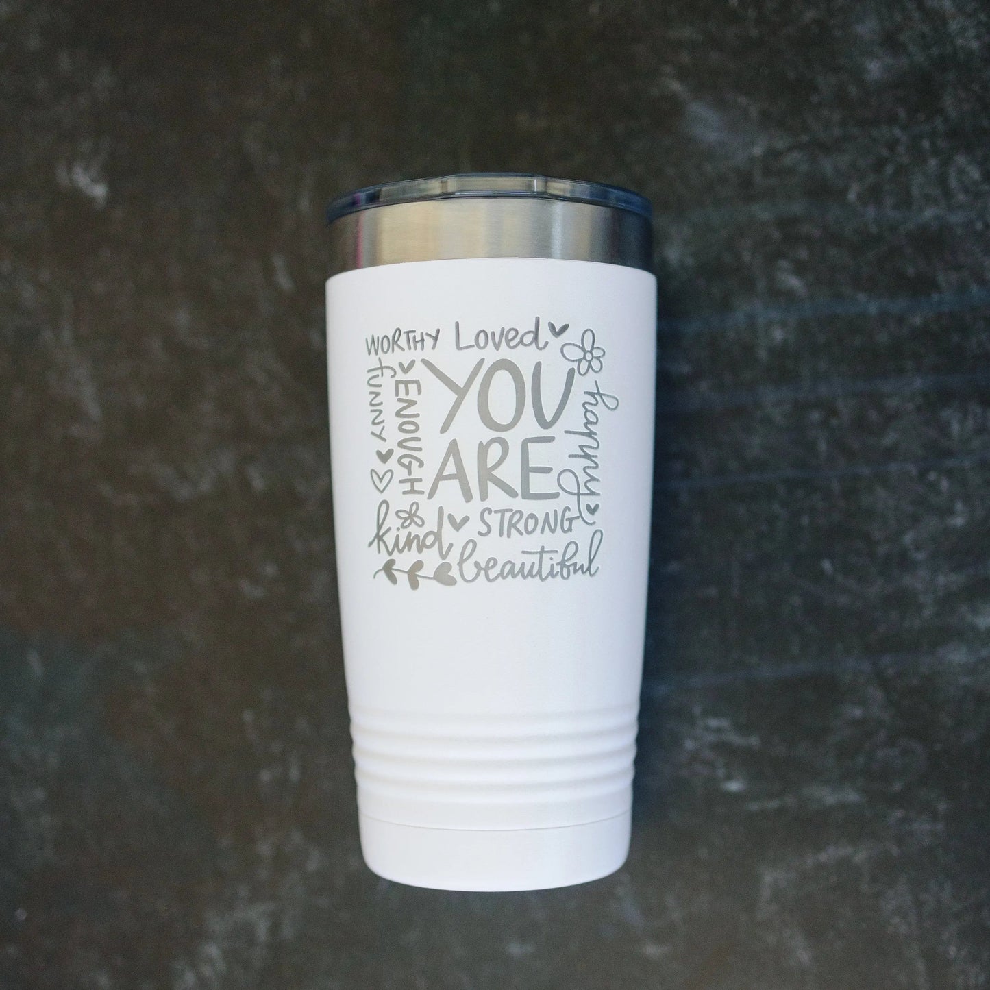 Inspirational Tumbler, encouragement gift, self care mental health gifts, Birthday Gift for Her, motivational Christmas Gift for Women Joyful Moose