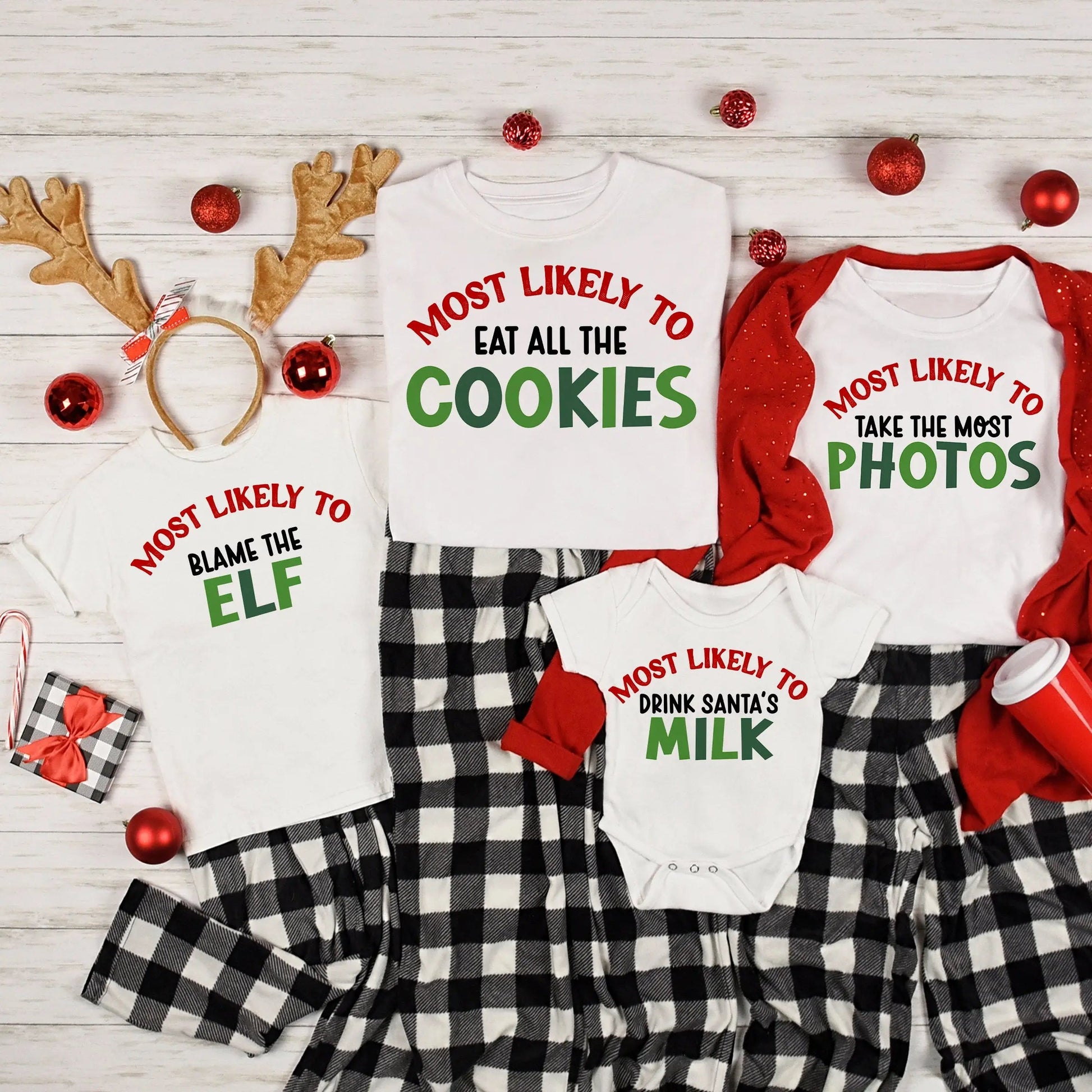 Most Likely To Shirt, Funny matching Christmas shirts, Christmas Family Matching Shirts, Christmas Matching Family Tees, Christmas shirt Joyful Moose
