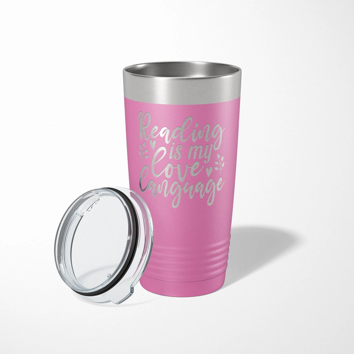 Book Lovers Gift Engraved Reading Tumbler Gift for Readers Joyful Moose