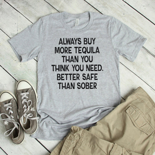 Tequila Shirt gift for him Funny graphic tees Joyful Moose