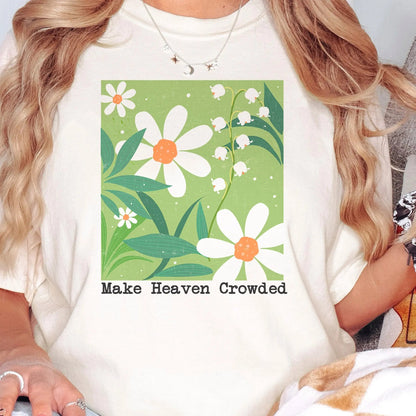 Christian Shirt for Women cute Spring Summer christian shirt trendy christian shirt gift for her Botanical christian womens shirt Joyful Moose