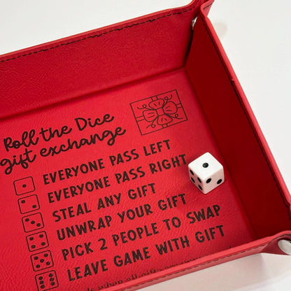 Christmas Dice Game, Roll the Dice Gift Exchange, White Elephant Christmas Games, Family pass the gift game, Office Christmas party Joyful Moose