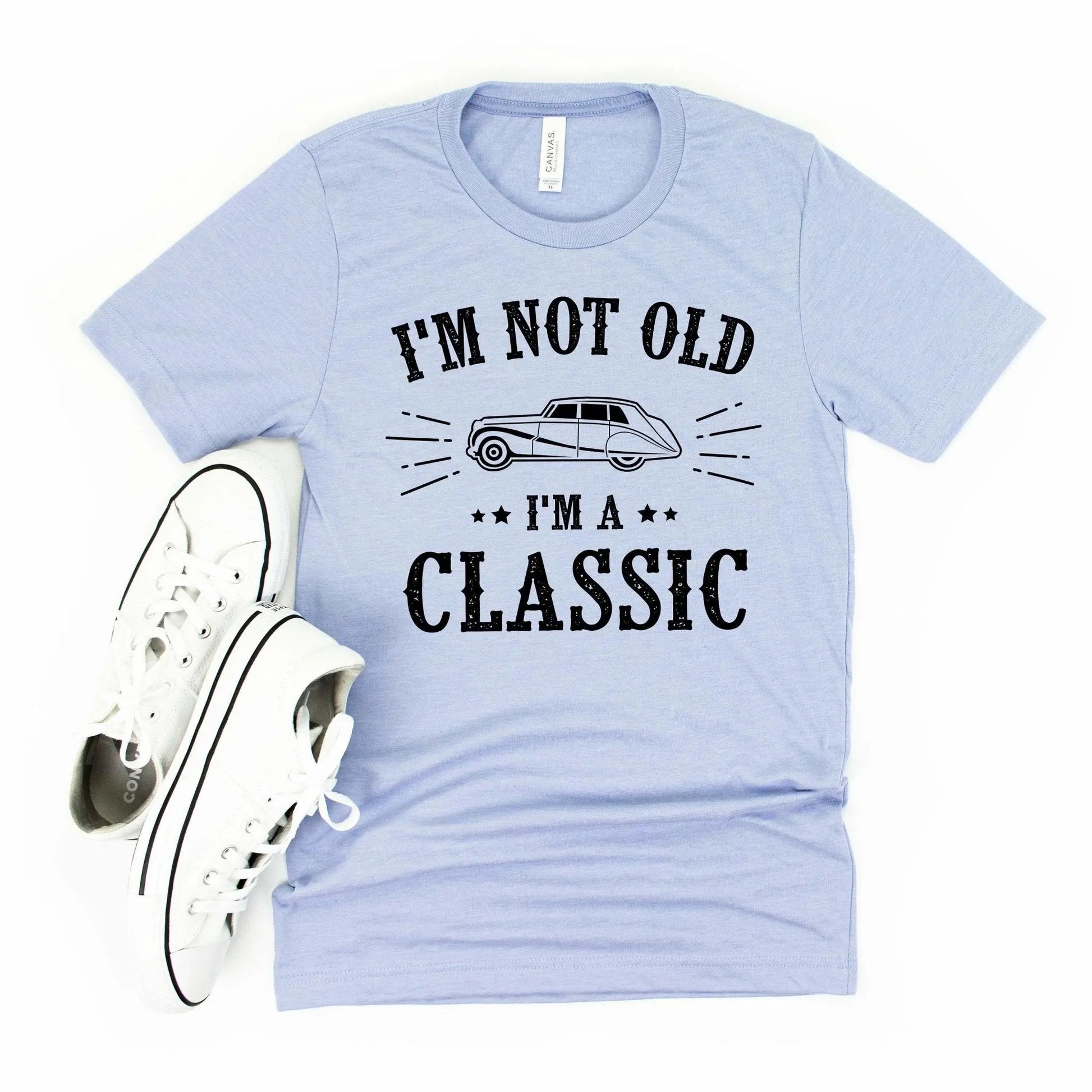 I'm not old I'm a classic car tshirt for men, 50th birthday tshirt, men graphic tshirt Joyful Moose