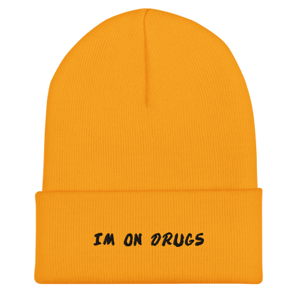 I'm On Drugs Dare Knit Beanie Goth Cloth Co.