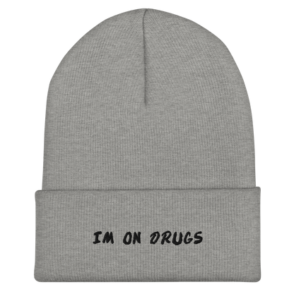 I'm On Drugs Dare Knit Beanie Goth Cloth Co.