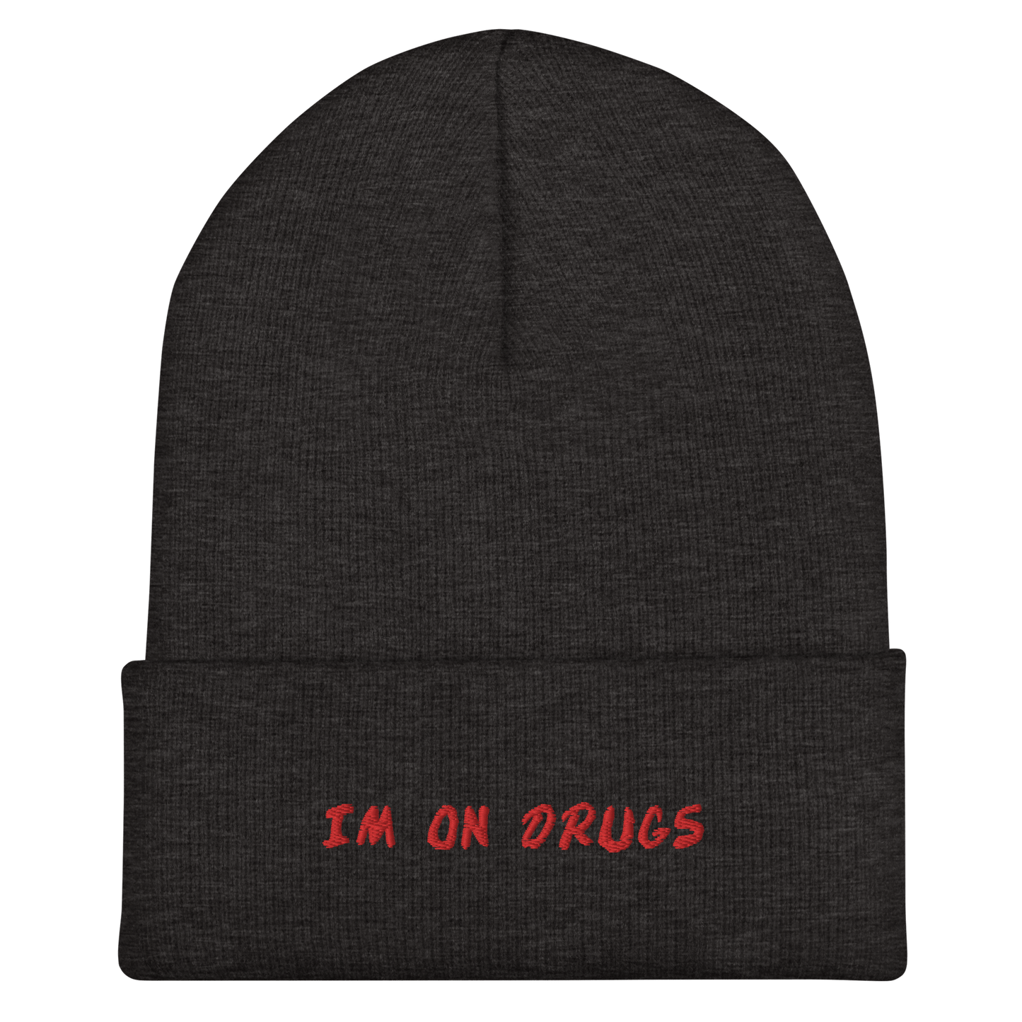 I'm On Drugs Dare Knit Beanie Goth Cloth Co.