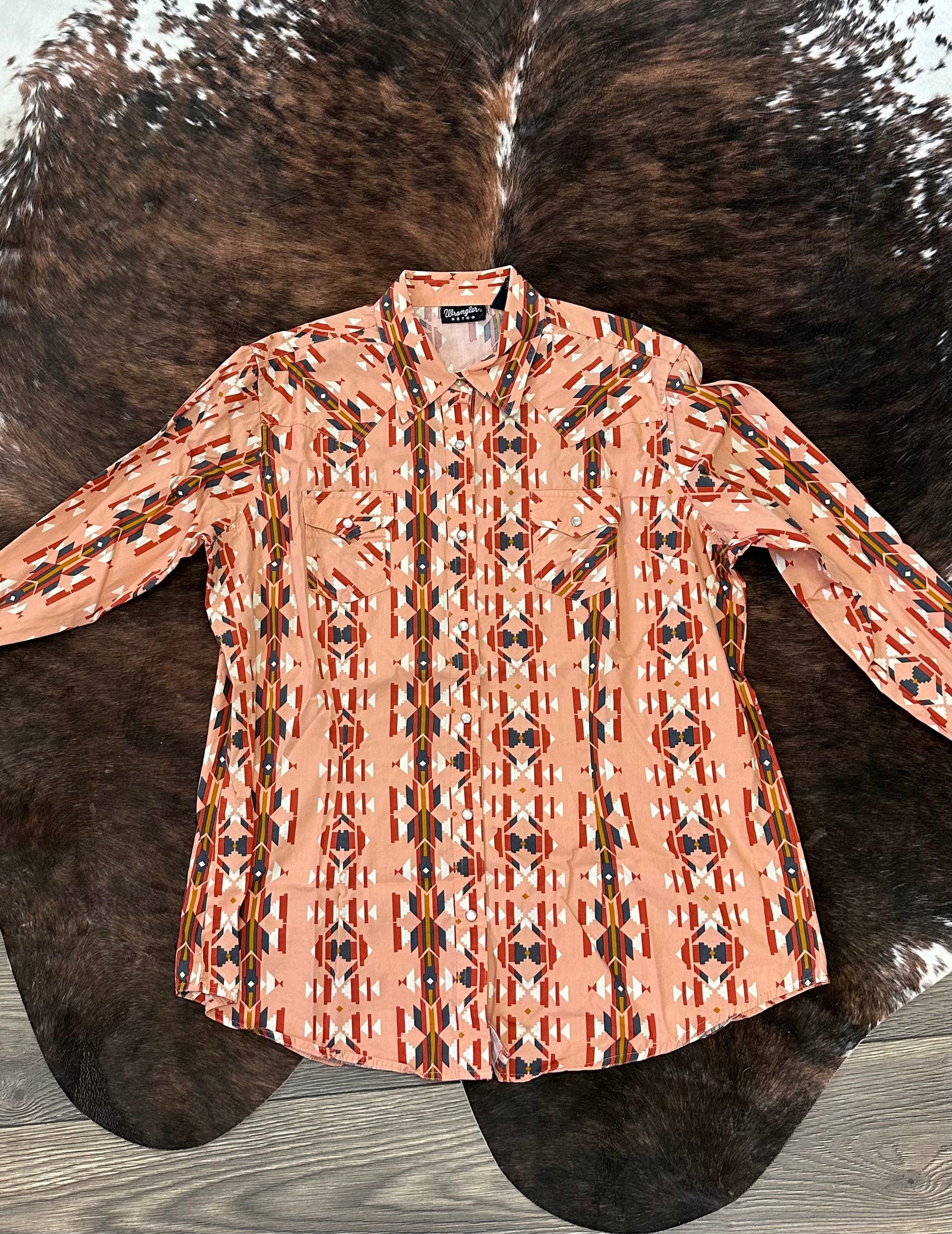 Lily's Retro Wrangler Button Down Wild Cactus Boutique