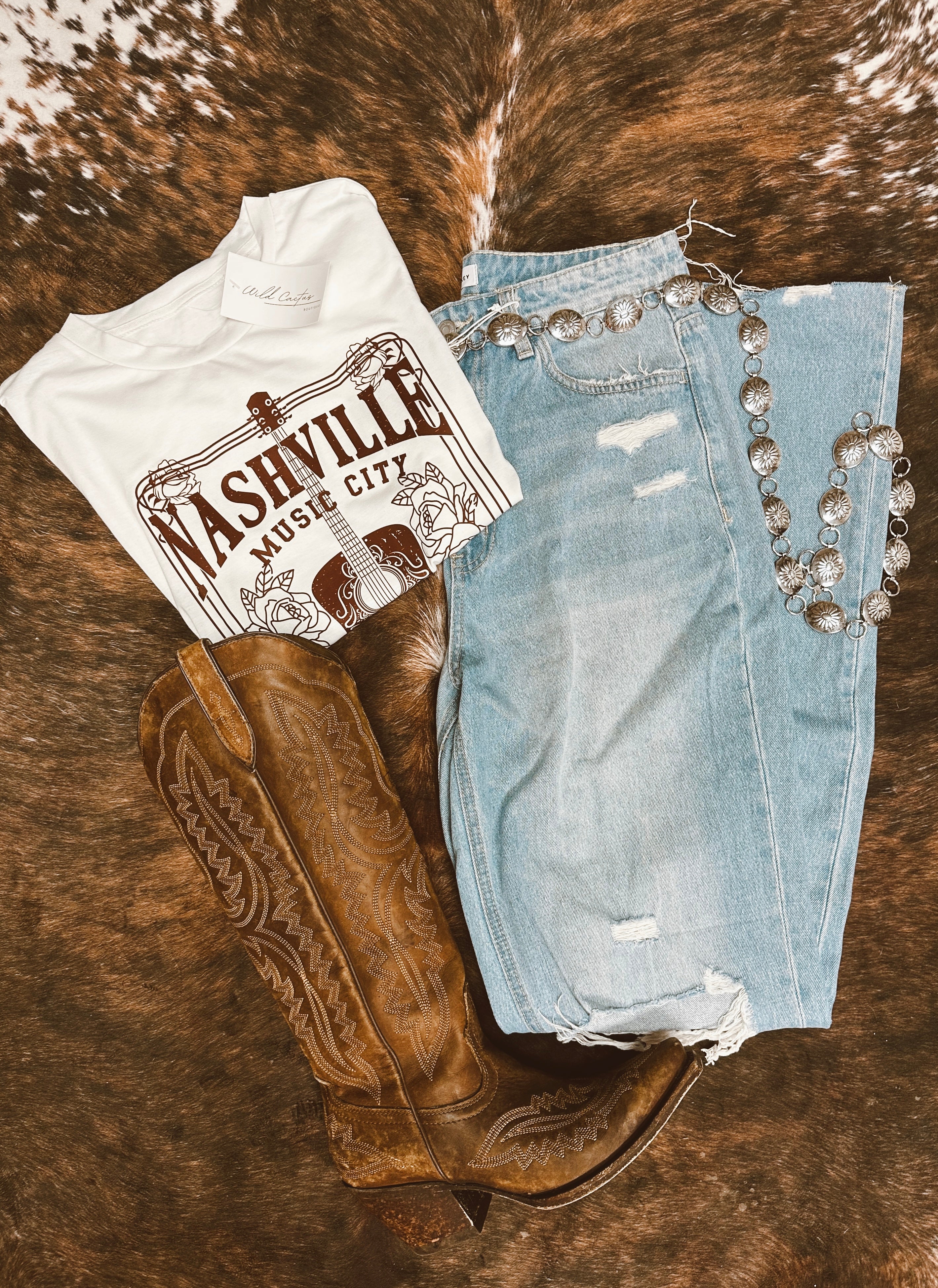 Music City Graphic T Wild Cactus Boutique