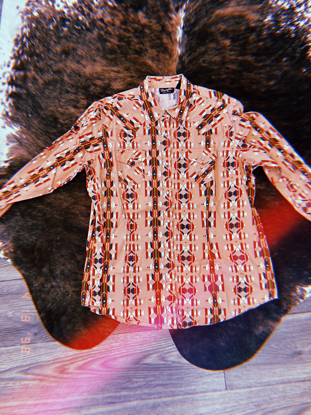 Lily's Retro Wrangler Button Down Wild Cactus Boutique