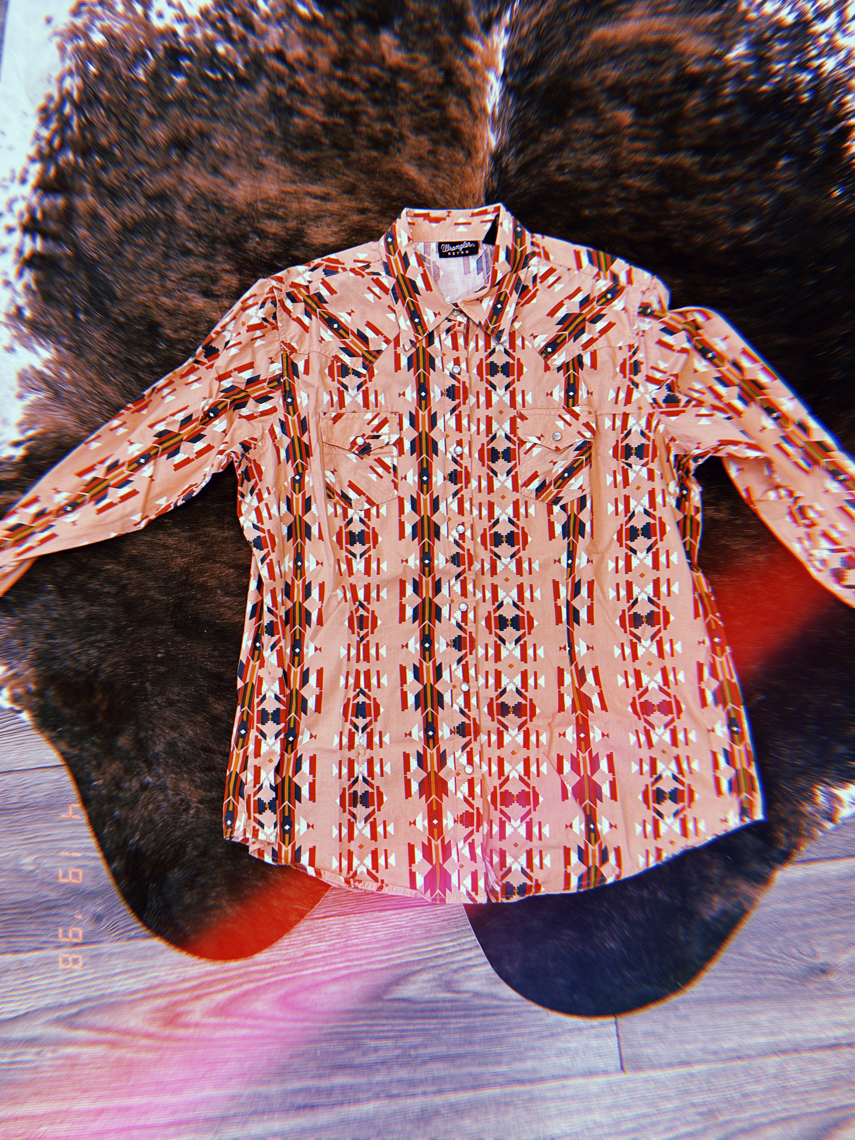 Lily's Retro Wrangler Button Down Wild Cactus Boutique