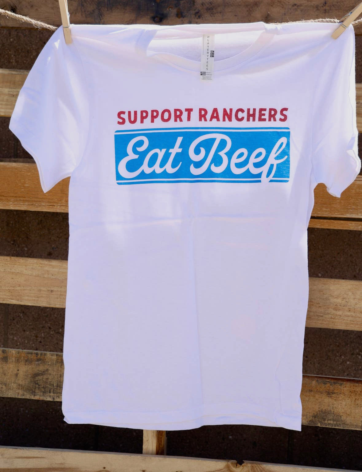 Support Ranchers, Eat Beef Tee Wild Cactus Boutique