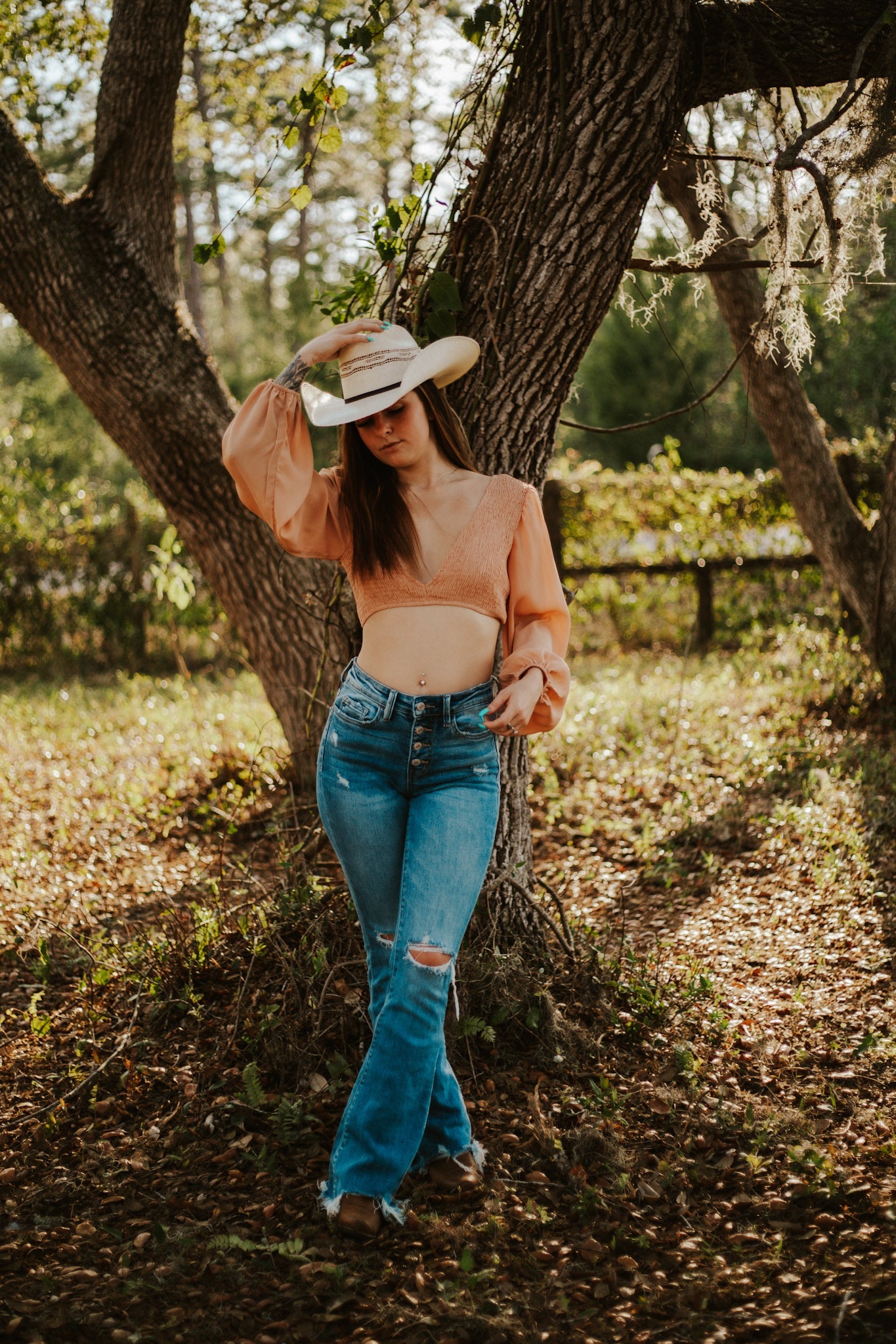 Harper's Super Cropped Top Wild Cactus Boutique