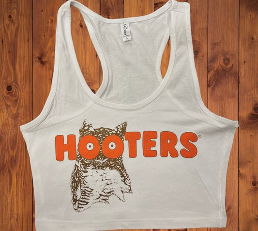 Hooters Cropped Tank Top Wild Cactus Boutique