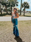 Amber Bell Bottom Jean Wild Cactus Boutique