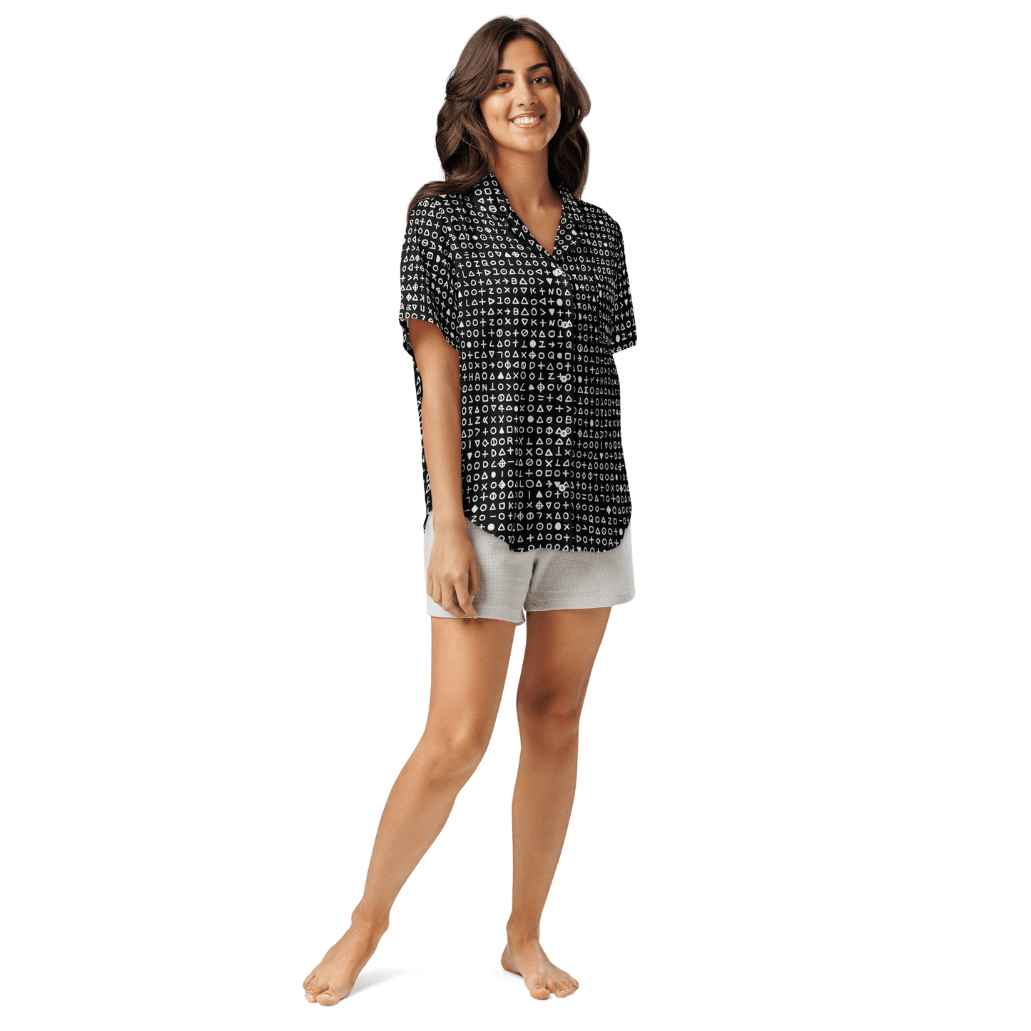 Killer's Code Zodiac Silky Pajama Top Goth Cloth Co.