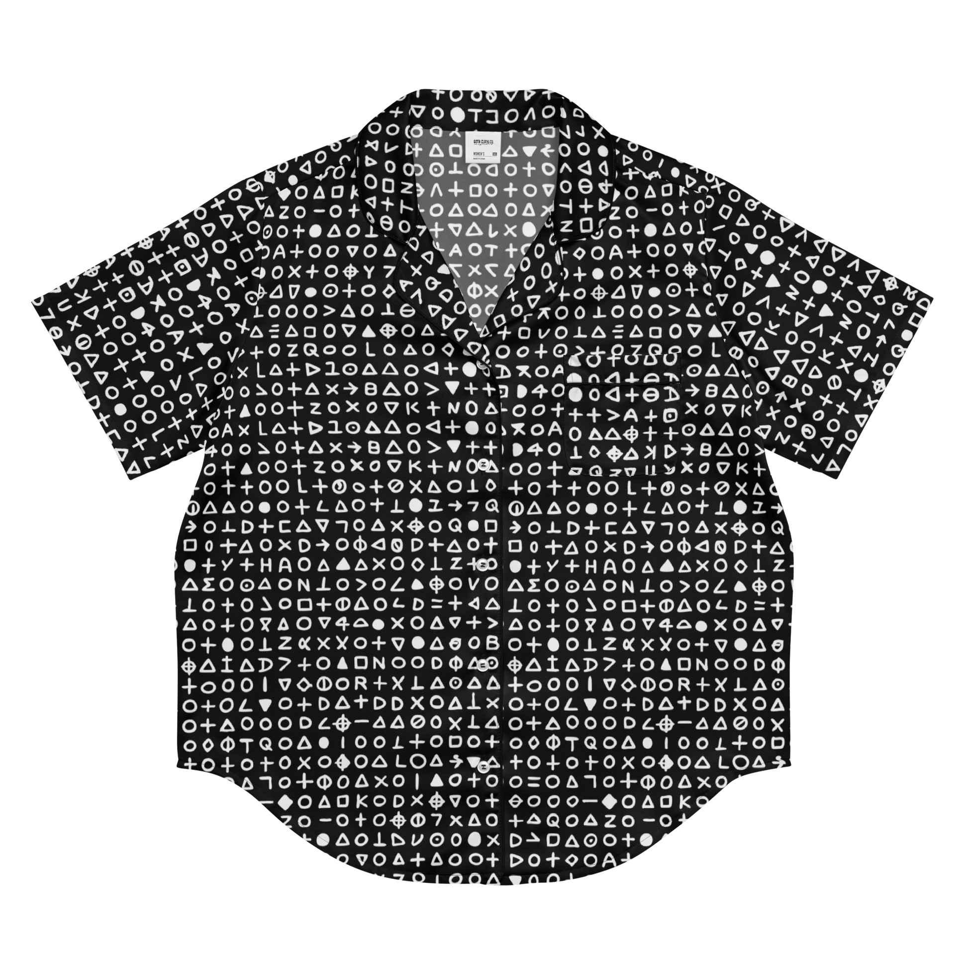 Killer's Code Zodiac Silky Pajama Top Goth Cloth Co.