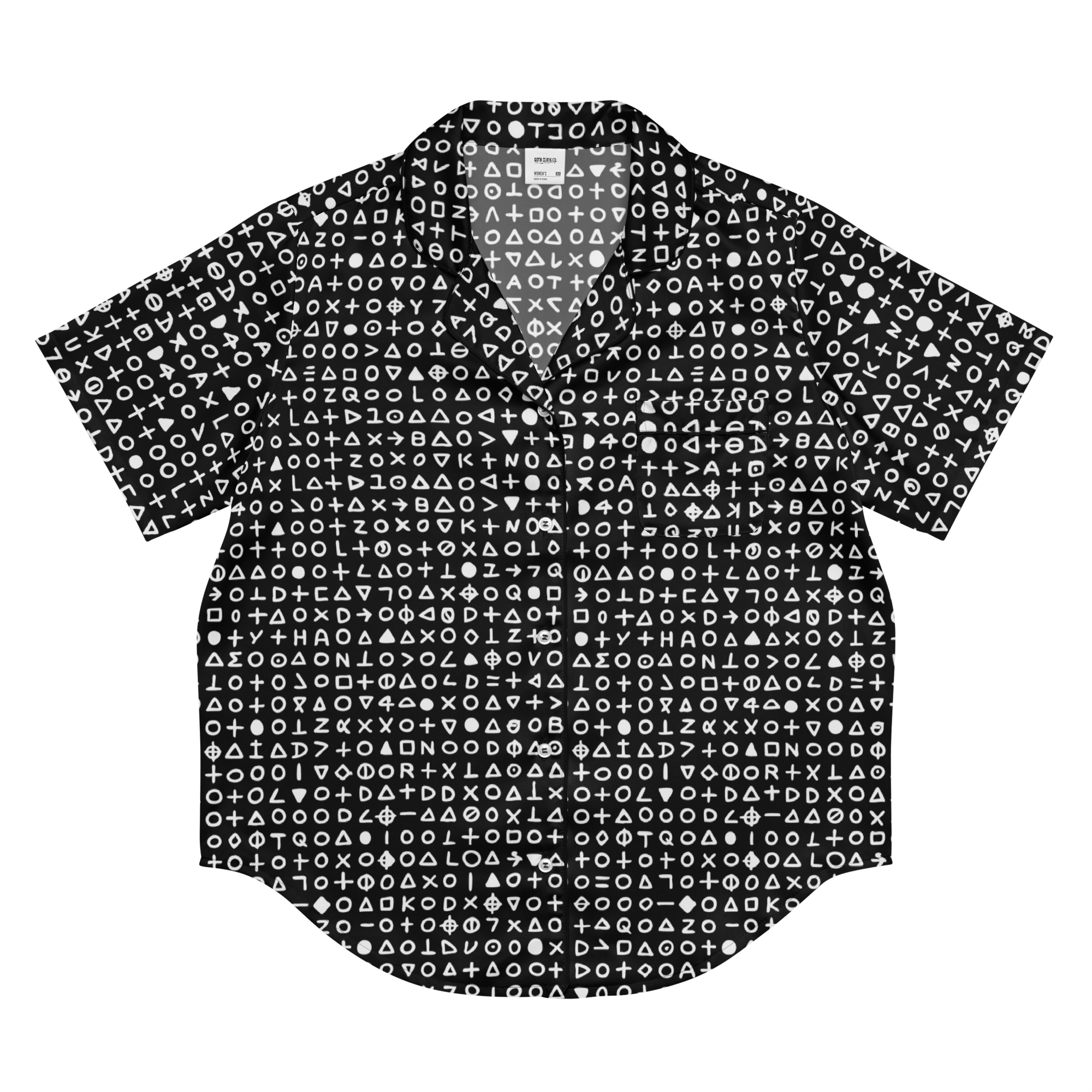 Killer's Code Zodiac Silky Pajama Top Goth Cloth Co.