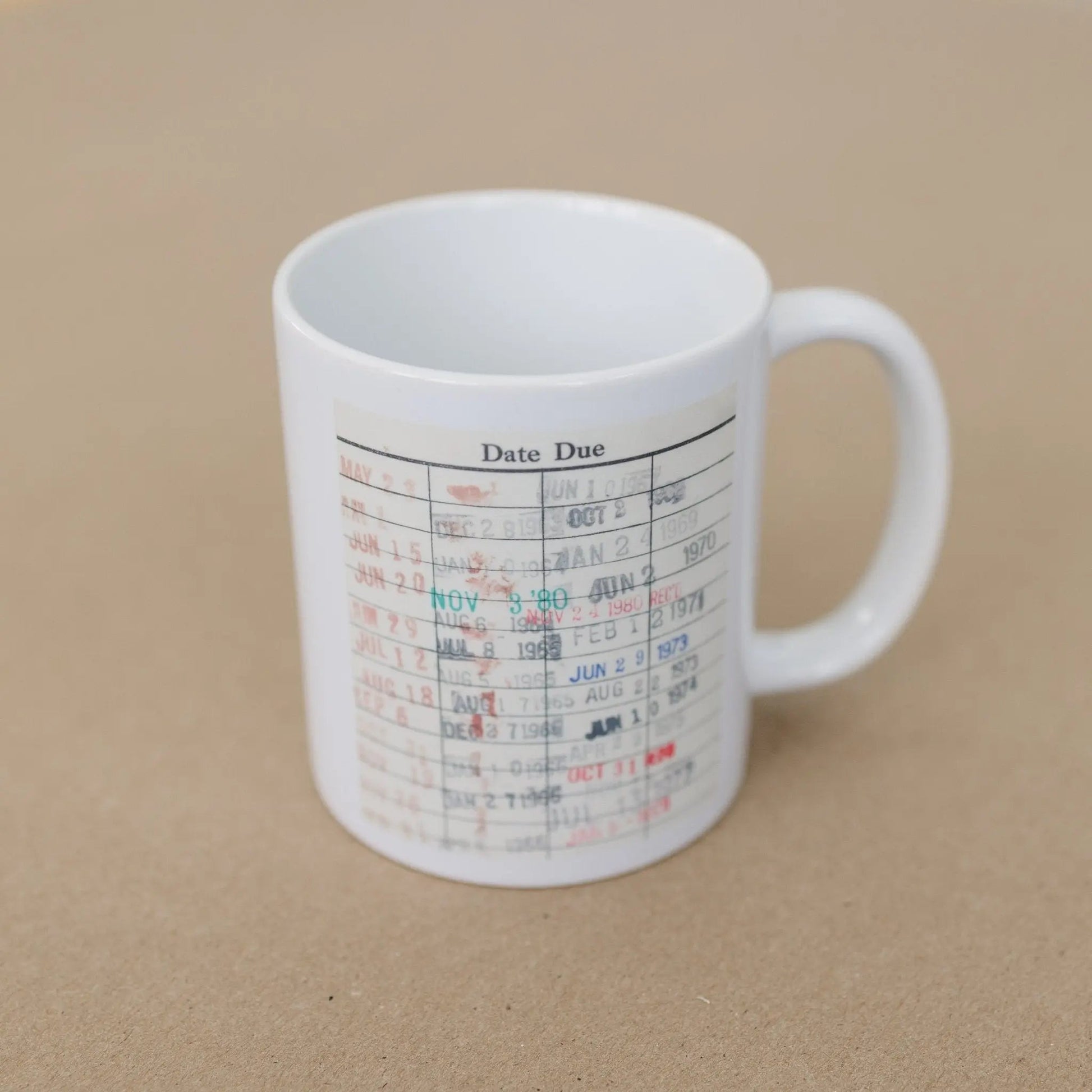 Library Card Coffee Mug - Book Club Gift - Coffee Tea Cup Gifts for Readers Joyful Moose