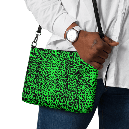 Lime Leopard Crossbody Bag Goth Cloth Co.