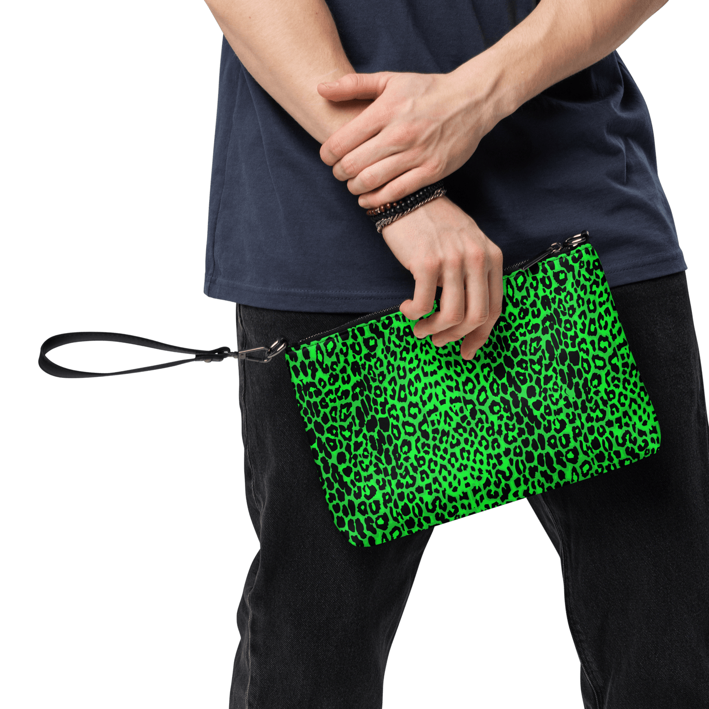 Lime Leopard Crossbody Bag Goth Cloth Co.