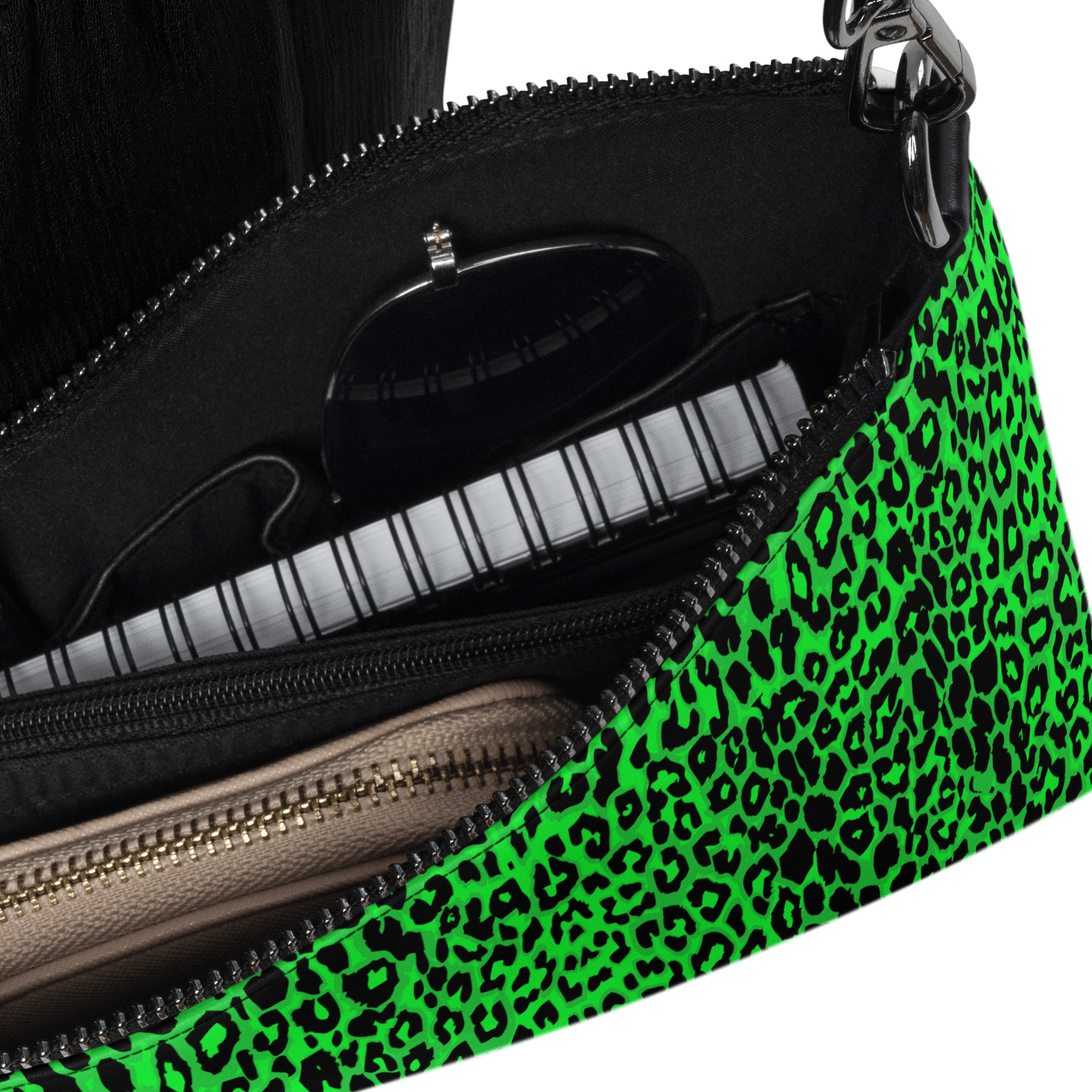 Lime Leopard Crossbody Bag Goth Cloth Co.