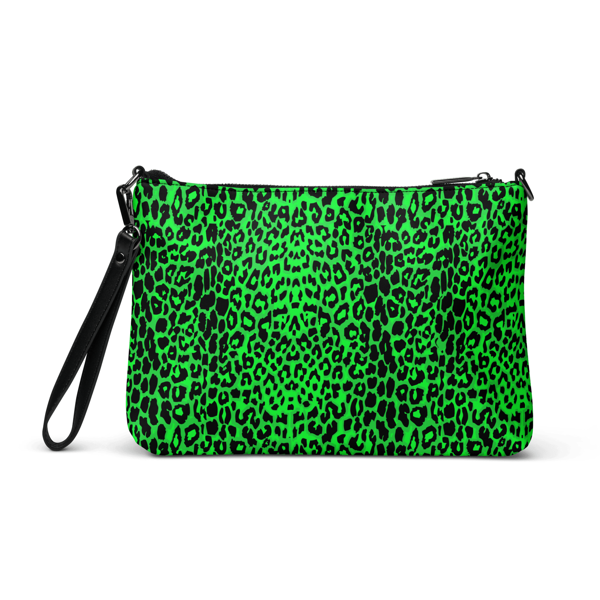 Lime Leopard Crossbody Bag Goth Cloth Co.