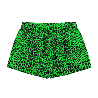 Lime Leopard Silky Pajama Bottoms Goth Cloth Co.