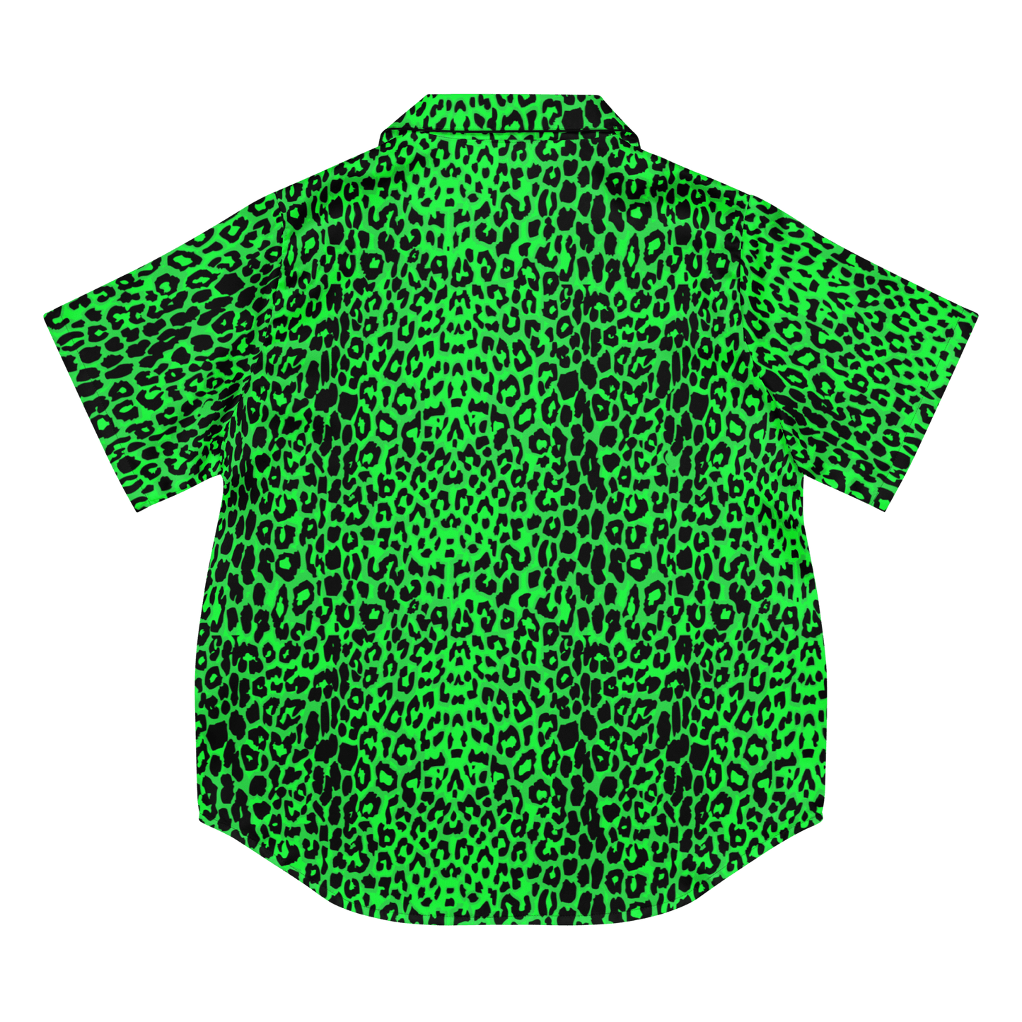 Lime Leopard Silky Pajama Top Goth Cloth Co.