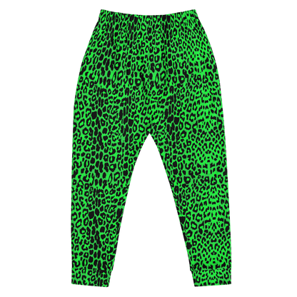 Lime Leopard Unisex Joggers Goth Cloth Co.