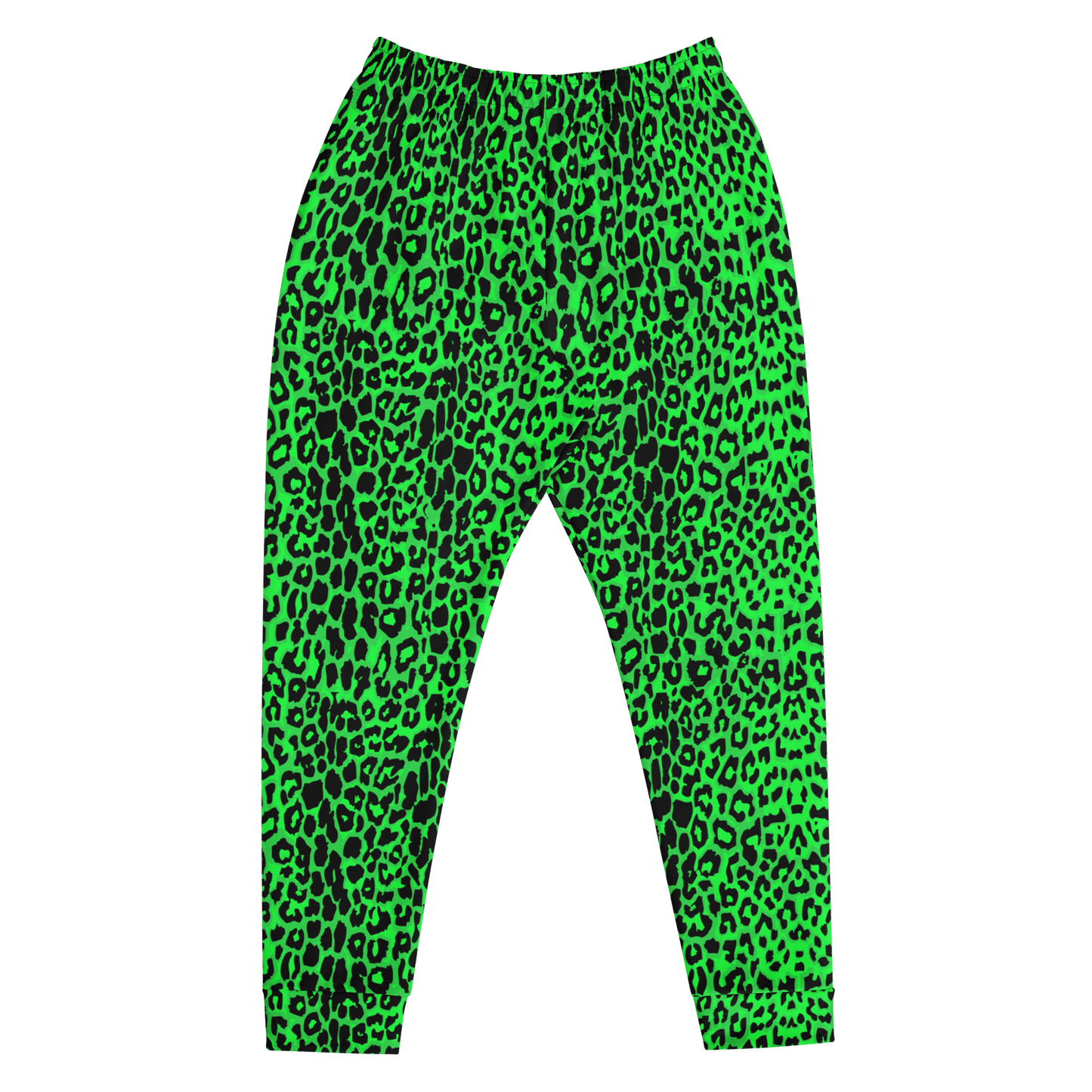 Lime Leopard Unisex Joggers Goth Cloth Co.