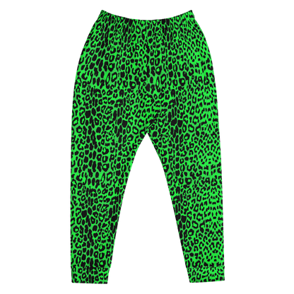 Lime Leopard Unisex Joggers Goth Cloth Co.