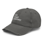 Live Laugh Lobotomy Distressed Dad Hat Goth Cloth Co.