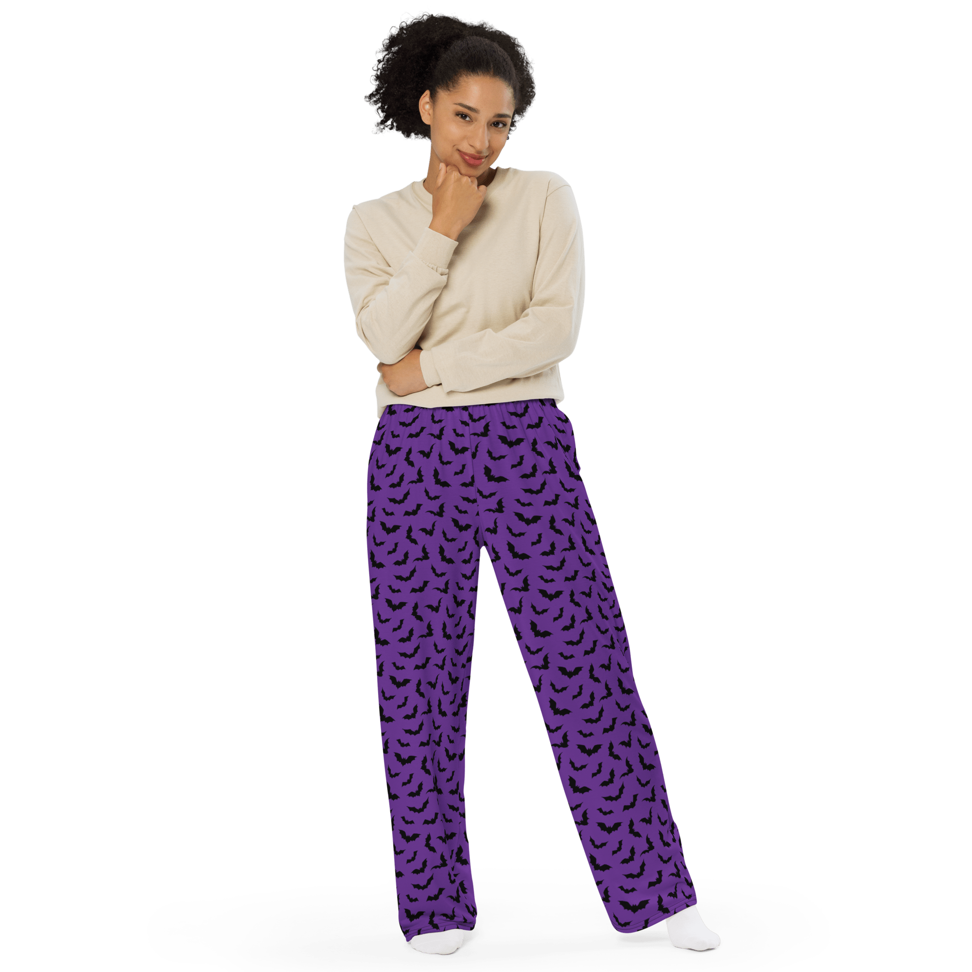 Midnight Bats Unisex Lounge Pants Goth Cloth Co.