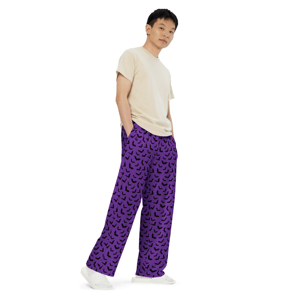 Midnight Bats Unisex Lounge Pants Goth Cloth Co.