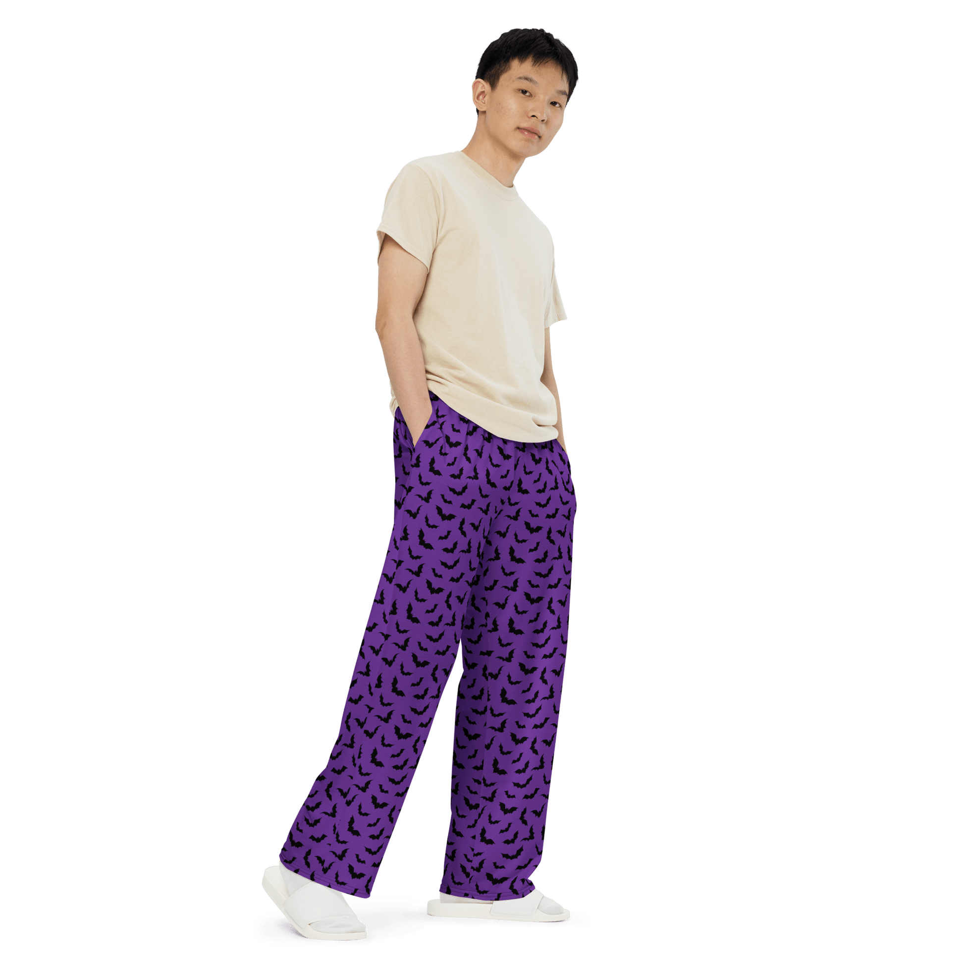 Midnight Bats Unisex Lounge Pants Goth Cloth Co.