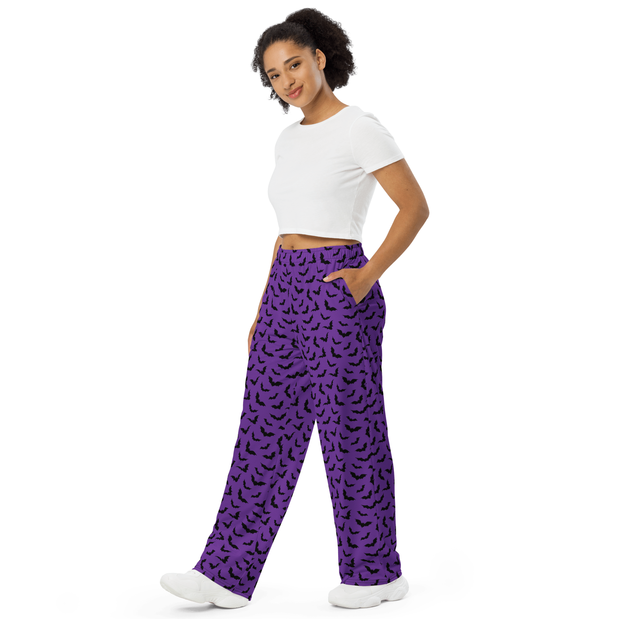 Midnight Bats Unisex Lounge Pants Goth Cloth Co.