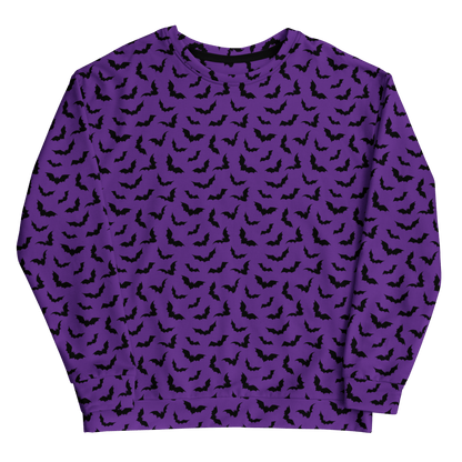 Midnight Bats Unisex Sweatshirt Goth Cloth Co.