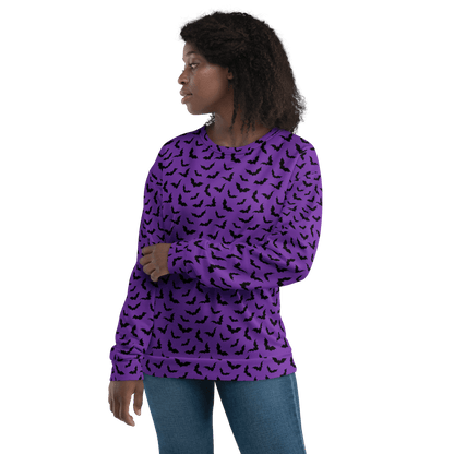 Midnight Bats Unisex Sweatshirt Goth Cloth Co.