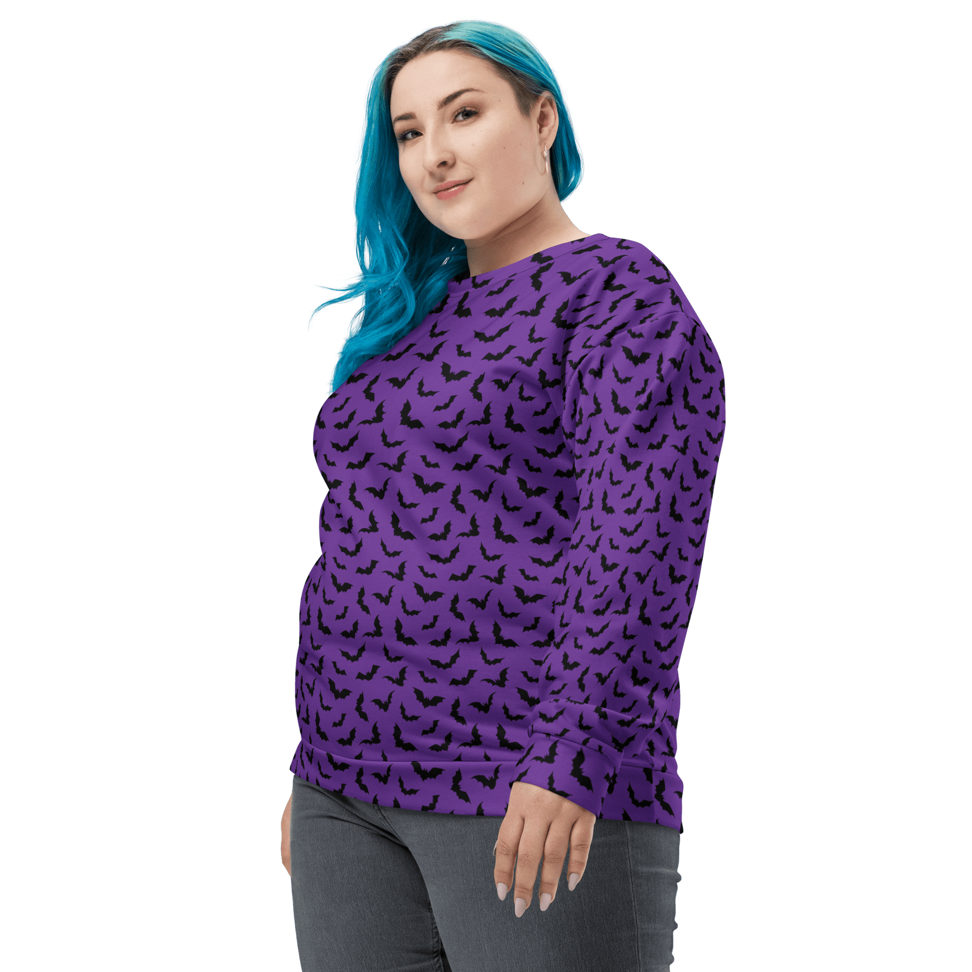 Midnight Bats Unisex Sweatshirt Goth Cloth Co.