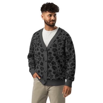 Midnight Bloom Knit Cardigan Goth Cloth Co.