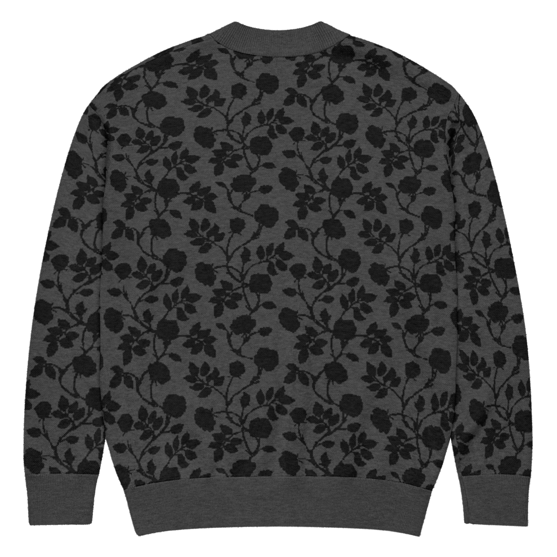 Midnight Bloom Knit Cardigan Goth Cloth Co.
