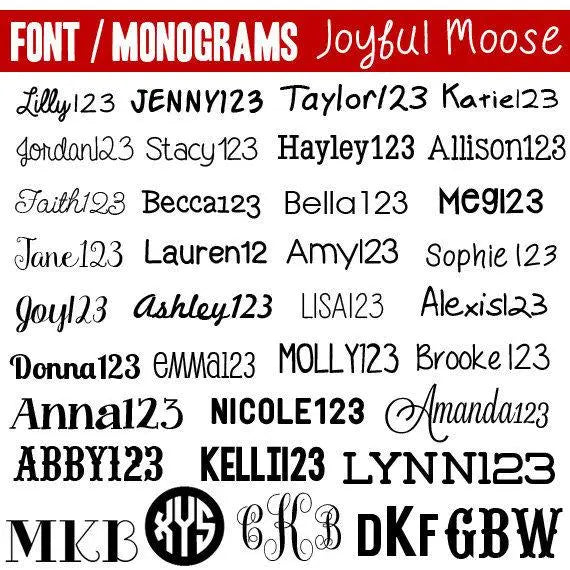 Monogram Business Card Case Gift for Women - Black White Stripe Card Holder Joyful Moose