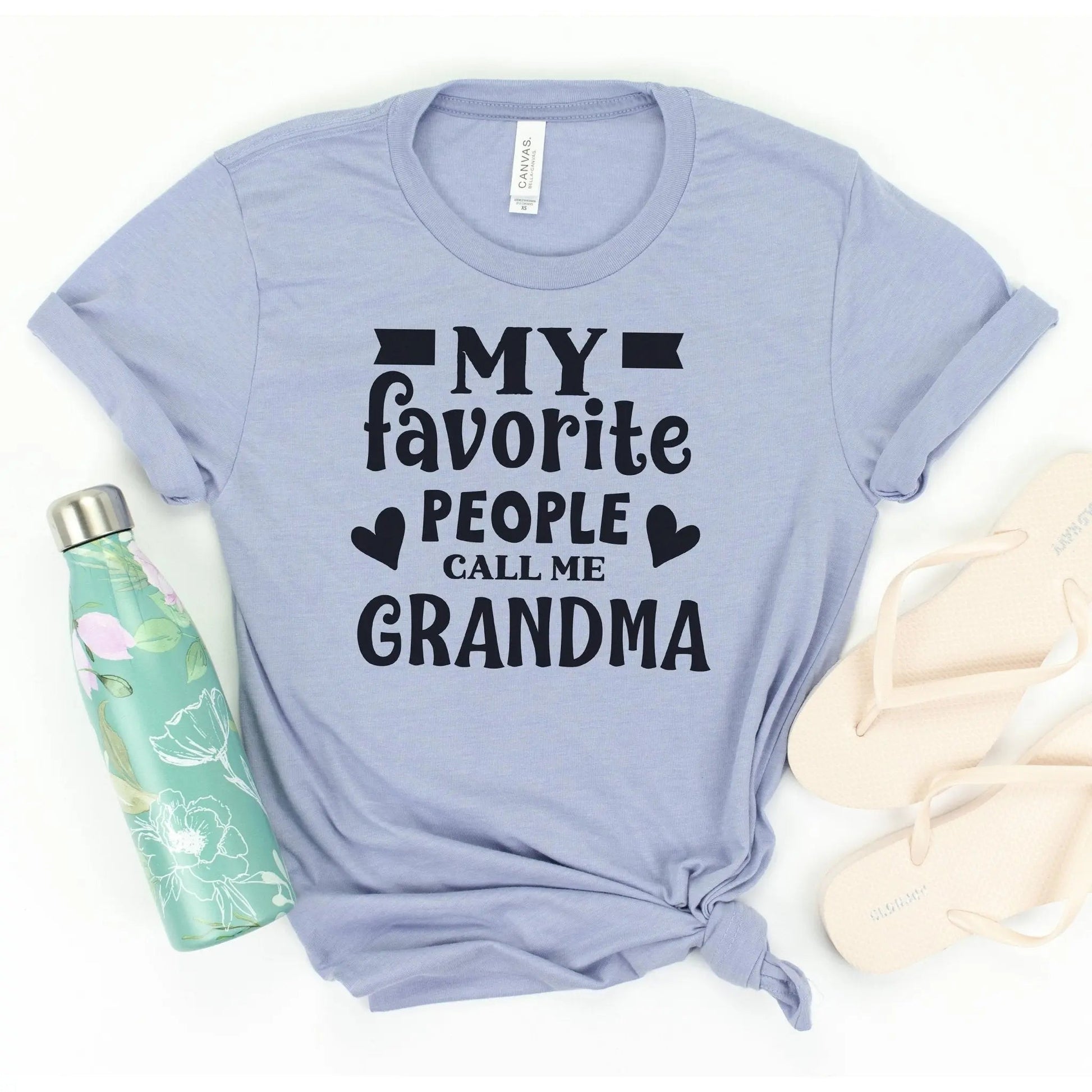 My Favorite People Call me Grandma Tshirt Joyful Moose
